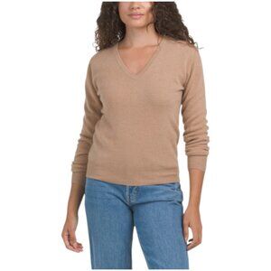 NAADAM Cashmere V-neck Pull Over Sweater